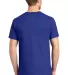 5190 Hanes® Beefy®-T with Pocket Deep Royal back view
