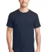 5190 Hanes® Beefy®-T with Pocket Navy front view