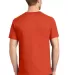5190 Hanes® Beefy®-T with Pocket Orange back view