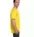 5190 Hanes® Beefy®-T with Pocket Yellow side view