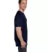 5190 Hanes® Beefy®-T with Pocket Navy side view