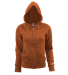 Soffe 7577V JR RUGBY ZIP HOOD CTTNPLY in Texas orange y2n front view