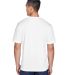 8400 UltraClub® Men's Cool & Dry Sport Mesh Perfo in White back view