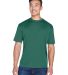 8400 UltraClub® Men's Cool & Dry Sport Mesh Perfo in Forest green front view