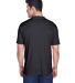 8420 UltraClub Men's Cool & Dry Sport Performance  in Black back view