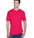 8420 UltraClub Men's Cool & Dry Sport Performance  in Red front view