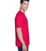 8420 UltraClub Men's Cool & Dry Sport Performance  in Red side view
