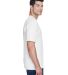 8420 UltraClub Men's Cool & Dry Sport Performance  in White side view