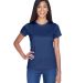 8420L UltraClub Ladies' Cool & Dry Sport Performan in Navy front view