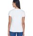 8420L UltraClub Ladies' Cool & Dry Sport Performan in White back view