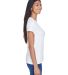 8420L UltraClub Ladies' Cool & Dry Sport Performan in White side view