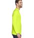 8422 UltraClub® Adult Cool & Dry Sport Long-Sleev in Bright yellow side view