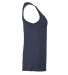 Soffe P506TS LADIES TRI BLEND FLOWY TANK in Athletic navy heather k3a side view