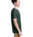 Hanes 5280 ComfortSoft Essential-T T-shirt in Athletic dark green side view