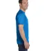 Hanes 5280 ComfortSoft Essential-T T-shirt in Blue bell breeze side view