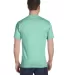 Hanes 5280 ComfortSoft Essential-T T-shirt in Clean mint back view