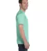 Hanes 5280 ComfortSoft Essential-T T-shirt in Clean mint side view
