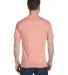 Hanes 5280 ComfortSoft Essential-T T-shirt in Candy orange back view