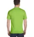 Hanes 5280 ComfortSoft Essential-T T-shirt in Lime back view