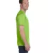 Hanes 5280 ComfortSoft Essential-T T-shirt in Lime side view