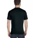 Hanes 5280 ComfortSoft Essential-T T-shirt in Black back view