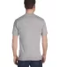 Hanes 5280 ComfortSoft Essential-T T-shirt in Light steel back view