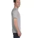 Hanes 5280 ComfortSoft Essential-T T-shirt in Light steel side view