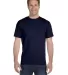 Hanes 5280 ComfortSoft Essential-T T-shirt in Navy front view