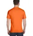 Hanes 5280 ComfortSoft Essential-T T-shirt in Orange back view