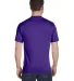 Hanes 5280 ComfortSoft Essential-T T-shirt in Purple back view