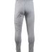 Burnside Clothing 8857 Dawn to Dusk Jogger in Heather light grey back view