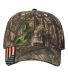 Kati LC350 Camo Woven USA Flag Cap in Xtra/ usa flag