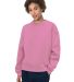 Bayside Apparel 7702 Women's USA-Made Fleece Crewneck Sweatshirt Catalog catalog view