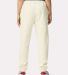 Gildan SF100 Unisex Softstyle Midweight Pocket Swe in Off white back view