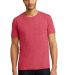 Gildan 6750 Adult Triblend T-Shirt in Heather red front view