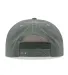 Decky Hats  6032 Decky 5-Panel Rope Cap in Loden/black back view