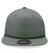 Decky Hats  6032 Decky 5-Panel Rope Cap in Loden/black front view