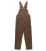 ascolour 5980 Ascolour  Canvas Overalls in Walnut front view