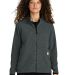CARHARTT CT106419 Carhartt Women's Textured Full-Z in Carbonhthr front view