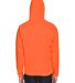 8463 UltraClub® Adult Rugged Wear Thermal-Lined F in Bright orange back view