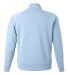 J America 8751 Apex Fleece Quarter-Zip Sweatshirt in Ice blue back view