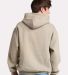 Jerzees H12MR Rugged Hooded Sweatshirt in Putty back view