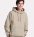 Jerzees H12MR Rugged Hooded Sweatshirt in Putty front view