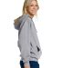 Jerzees IC49MR Ultimate CVC Hooded Sweatshirt in Athletic heather