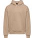 Next Level Apparel 9307 Unisex Heavyweight Pullove in Tan front view