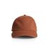 ascolour 1132 Ascolour Access Five Panel Cap in Clay front view