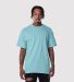 Teestyled TS5600 HEATHER COLORS | ESSENTIAL TEE in Celadon front view