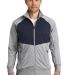 The North Face A3SEW DISCONTINUED      Tech Full-Z in Mid gry/urb ny front view