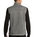 The North Face A47FA     Sweater Fleece Vest in Tnf med gry he back view