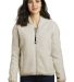 The North Face A47F9     Ladies High Loft Fleece in Vintage white front view